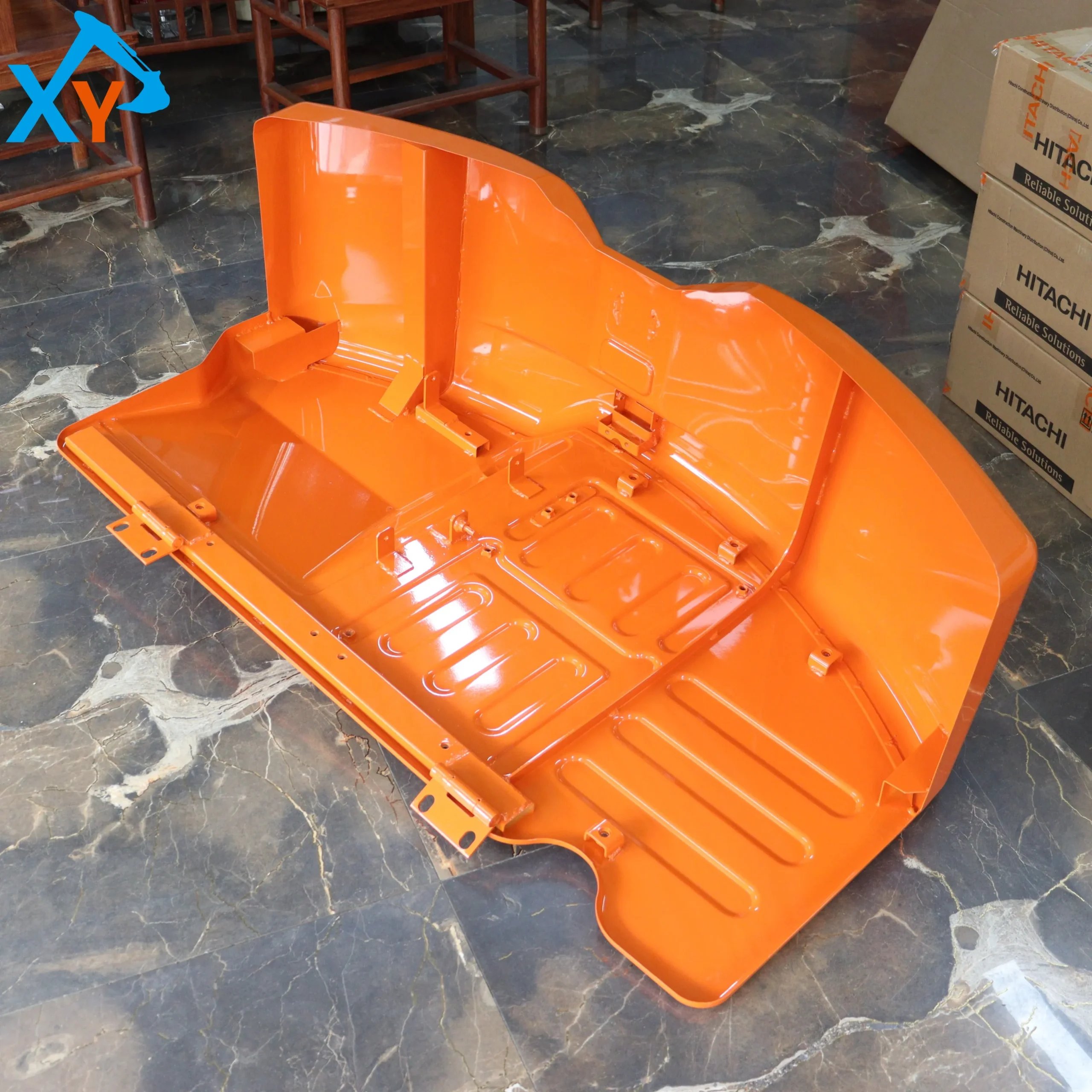 Оригинальный подлинный экскаватор аксессуары части крышка двигателя YD40001580 для Hitachi ZX75US-5A ZX85US-6 ZX75USK-5B ZX75US-5B