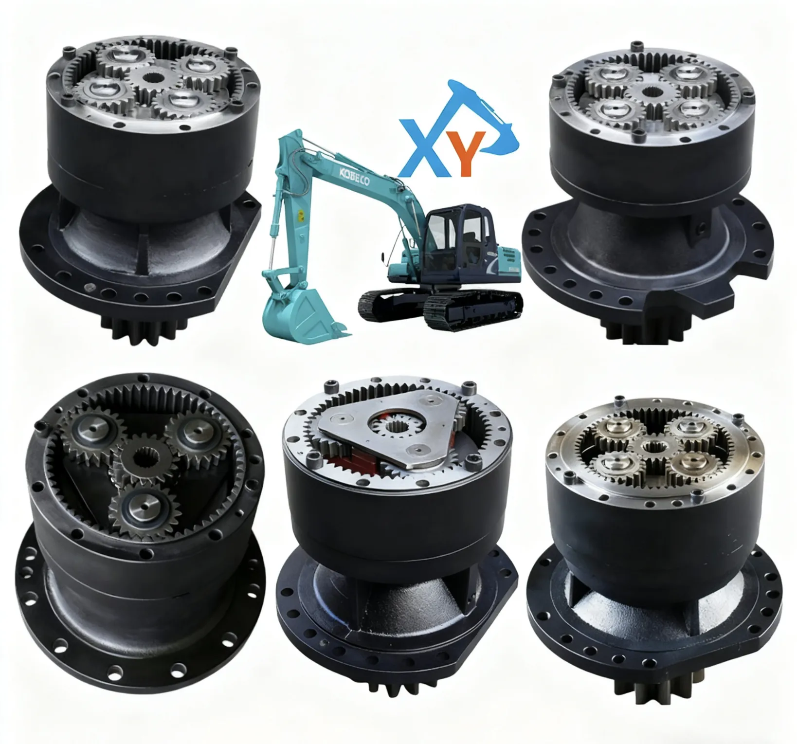 Горячая продажа высококачественного экскаватора все модели качальной коробки передач для Hitachi Hyundai Doosan Komatsu VOLVO Kobelco CAT JCB