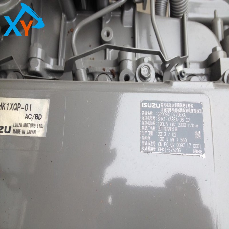 Оригинальный двигатель в сборе Исузу 6HK1 для экскаватора Хитачи ZX330, артикул 4436720