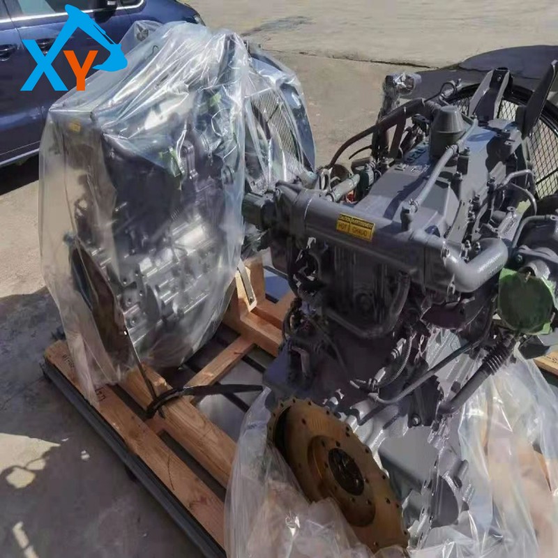 Оригинальный двигатель в сборе 4HK1 для экскаватора Хитачи ZX220-3, артикул 4612752
