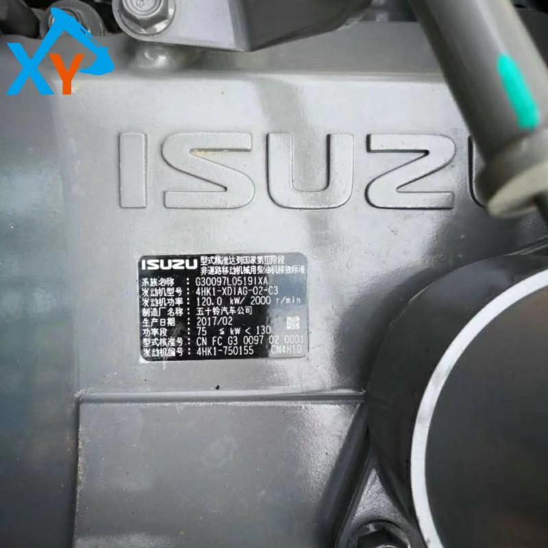Оригинальный двигатель в сборе 4JJ1 для экскаватора Хитачи ZX130-5B, артикул YA00049481