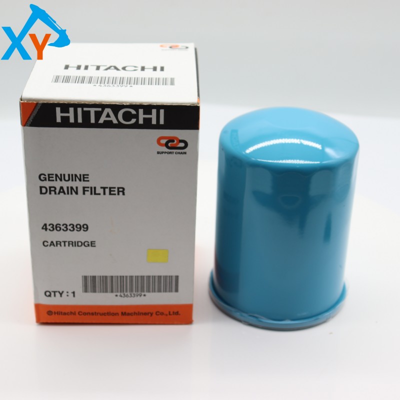 Оригинальный фильтр сливной линии гидросистемы 4363399 для экскаватора Хитачи ZX600