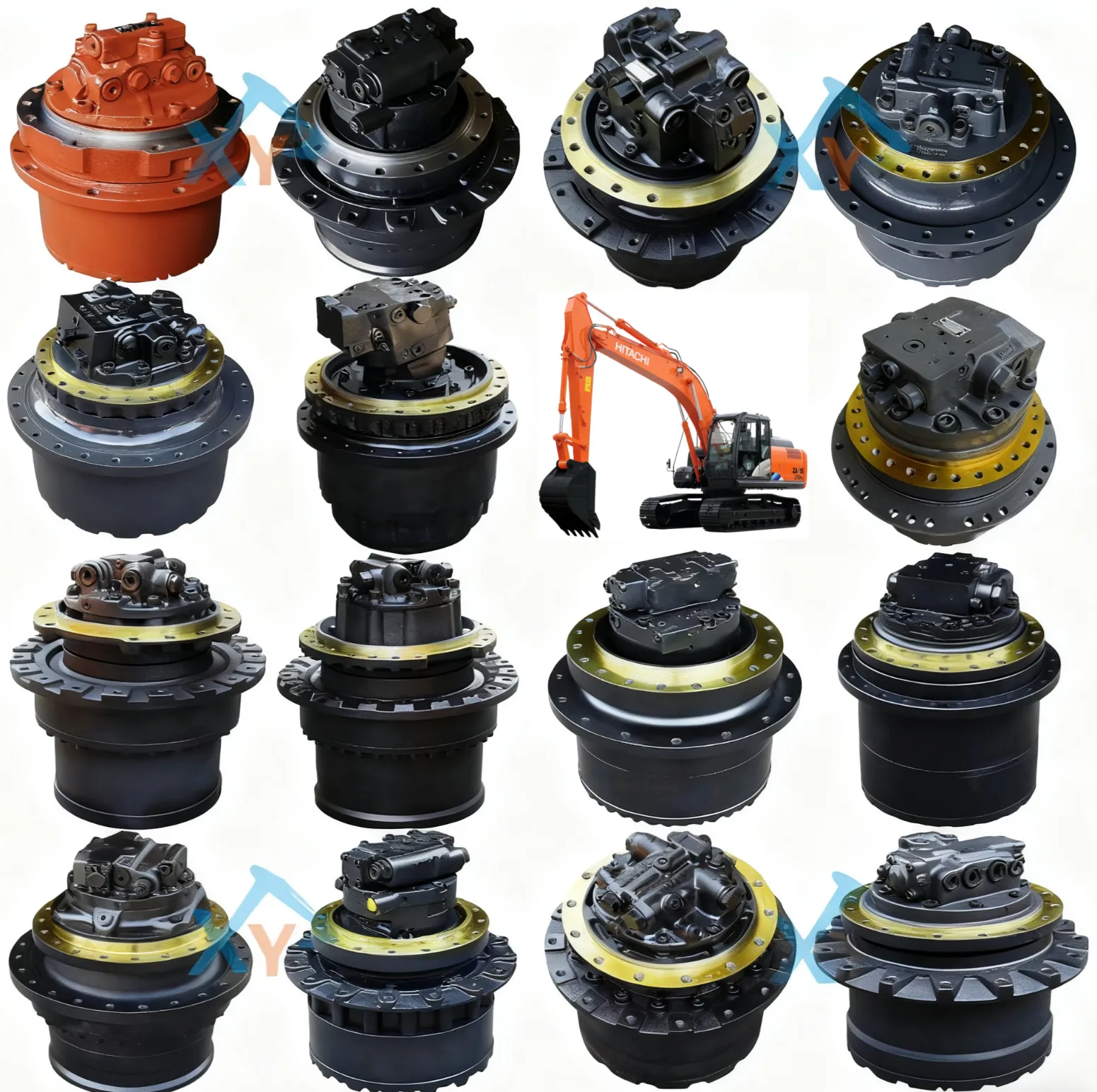 Горячая продажа экскаватора окончательный привод все модели гидравлический двигатель для Hitachi Hyundai Doosan Komatsu VOLVO Kobelco CAT JCB