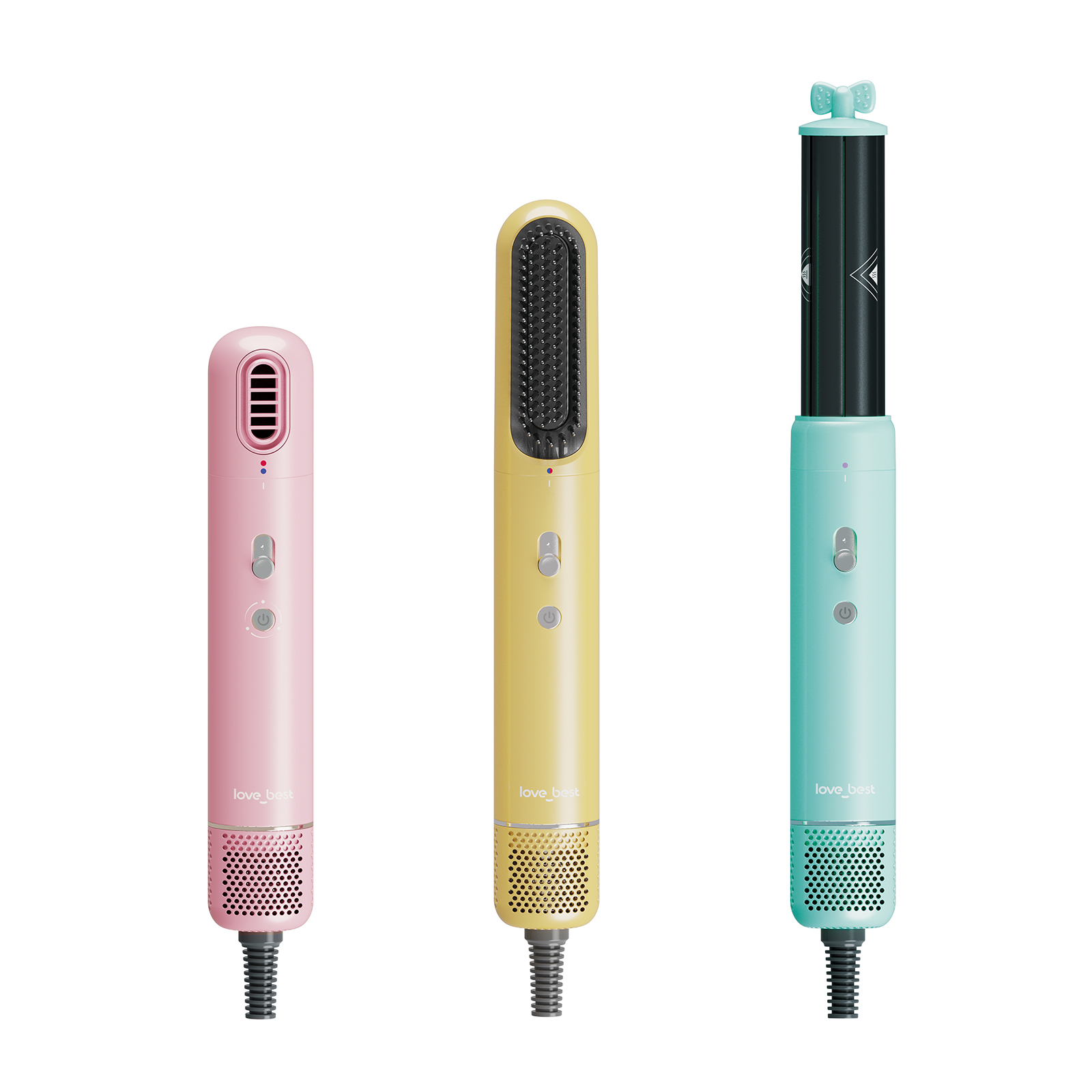 Love Best Мини-фен высокоскоростной путешественский мультифункциональный