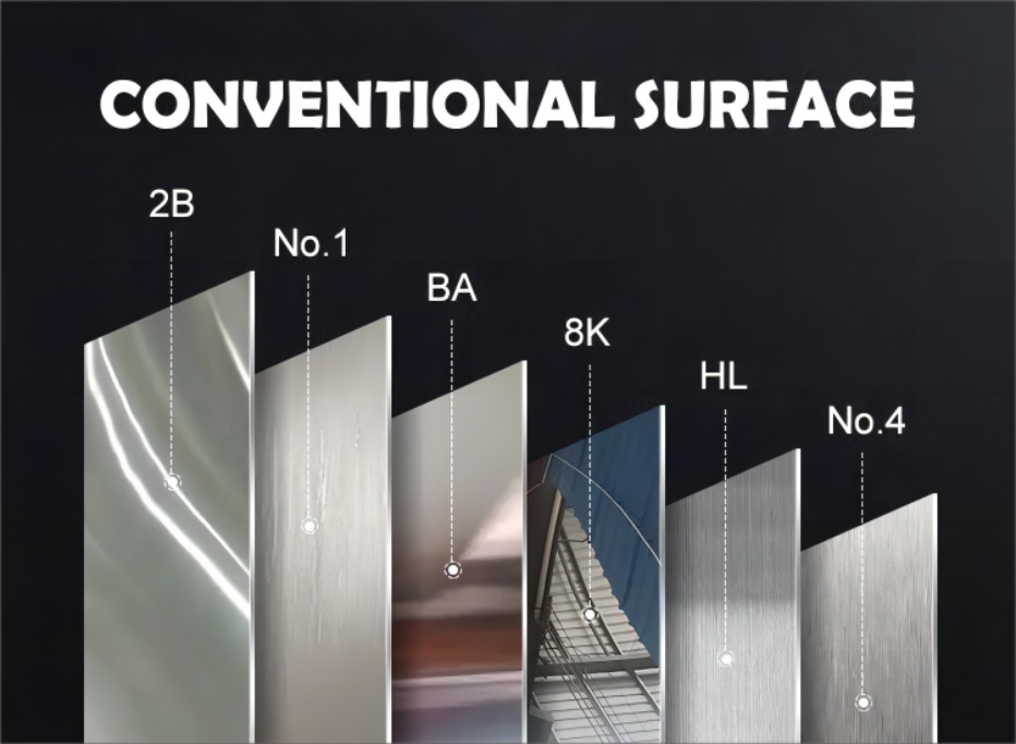 stainless steel sheet surface