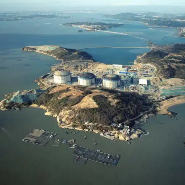 PetroChina: Терминал СПГ в провинции Фуцзянь достиг важной вехи, его ввод в эксплуатацию ожидается в начале 2027 года