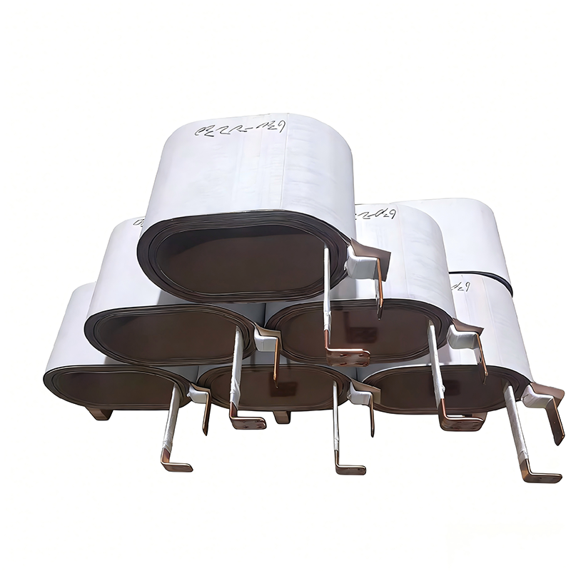 Низковольтная обмотка из фольги огнестойкого и ударопрочного маслопогружного трансформатора