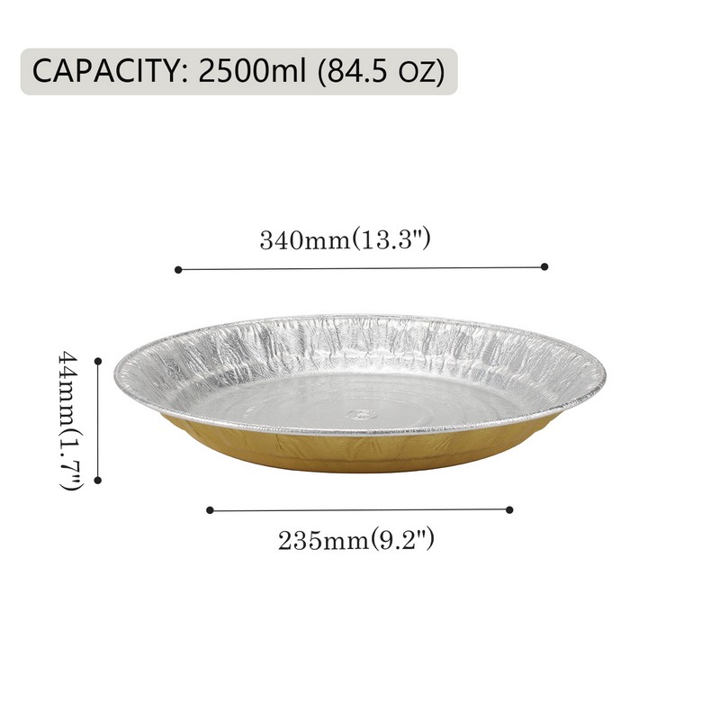 Круглая коробка из алюминиевой фольги Y340-2500