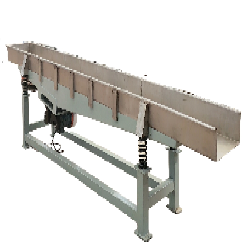 Вибрационный конвейер для пищевых продуктов