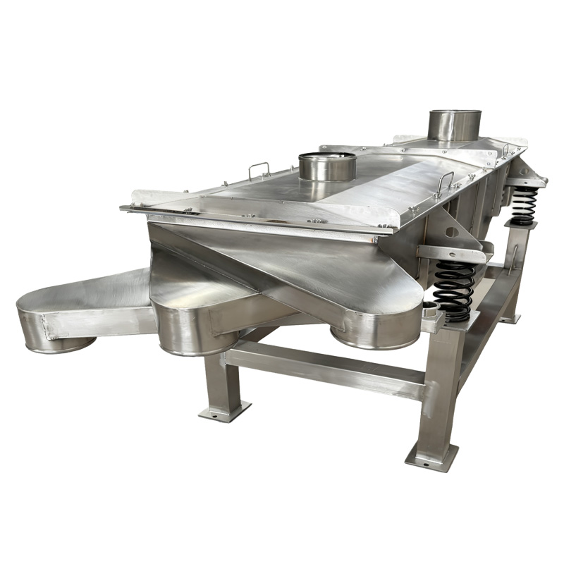 Линейный вибрационный грохот из нержавеющей стали 316