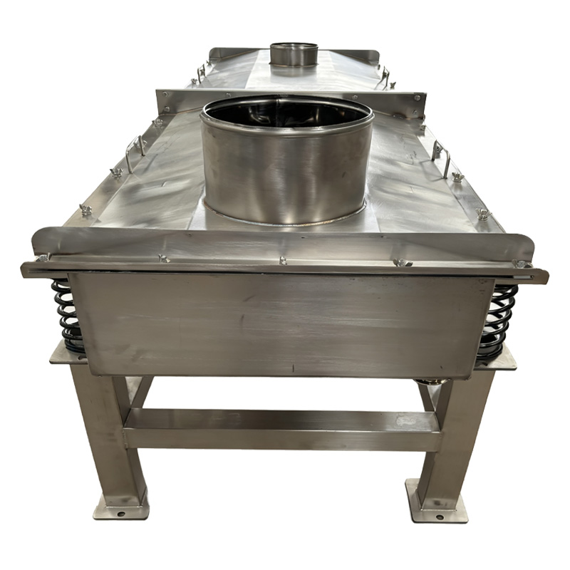 Линейный вибрационный грохот из нержавеющей стали 316