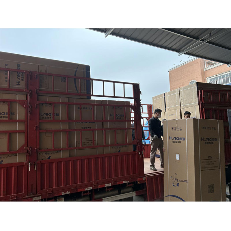 Быстрая доставка! Буферные баки для тепловых насосов Dongguan Hengrui загружены и отгружены!