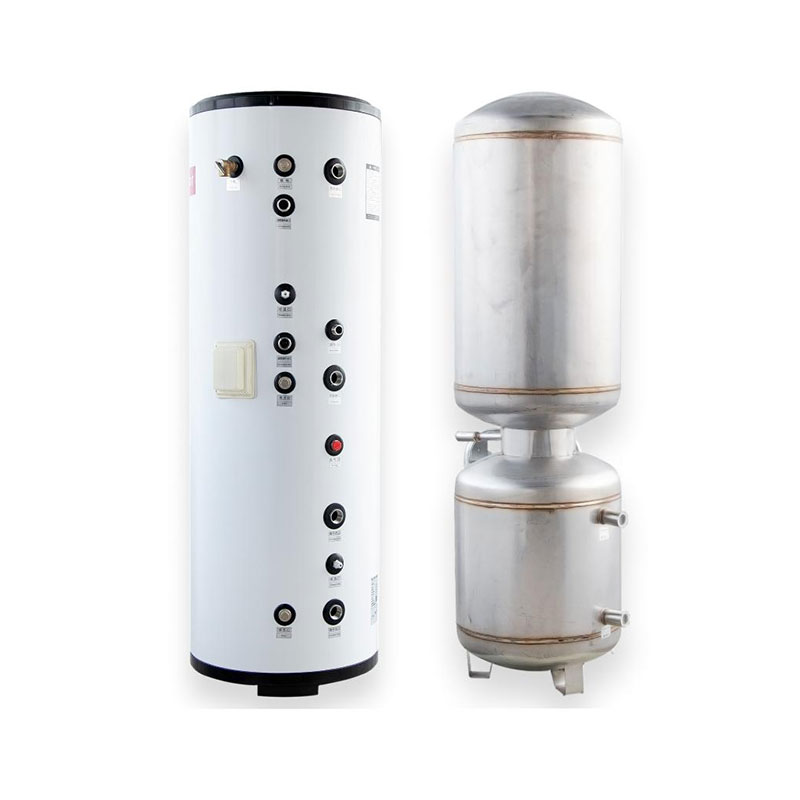 Фотографии отгрузки! Двухрезервуарные водонагреватели Dongguan Hengrui для систем тригенерации с тепловыми насосами с воздушным источником тепла