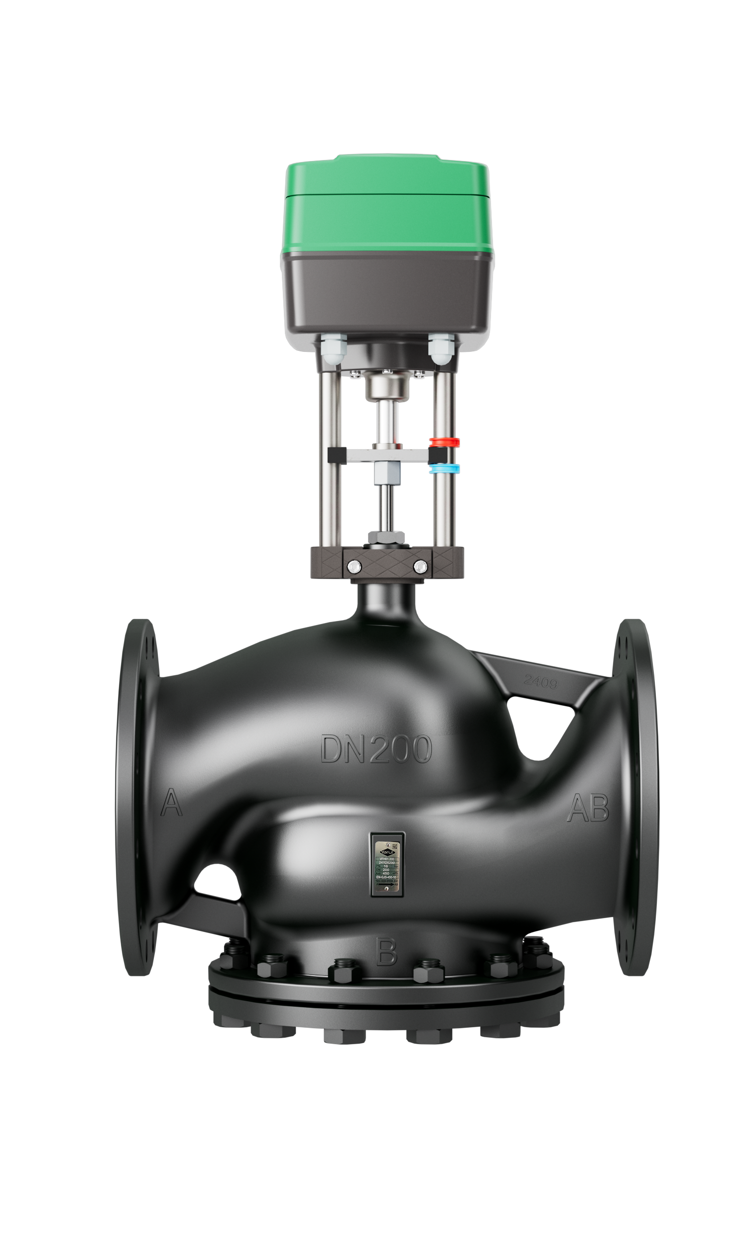 Электрорегулирующий клапан отопления и отопления чернил