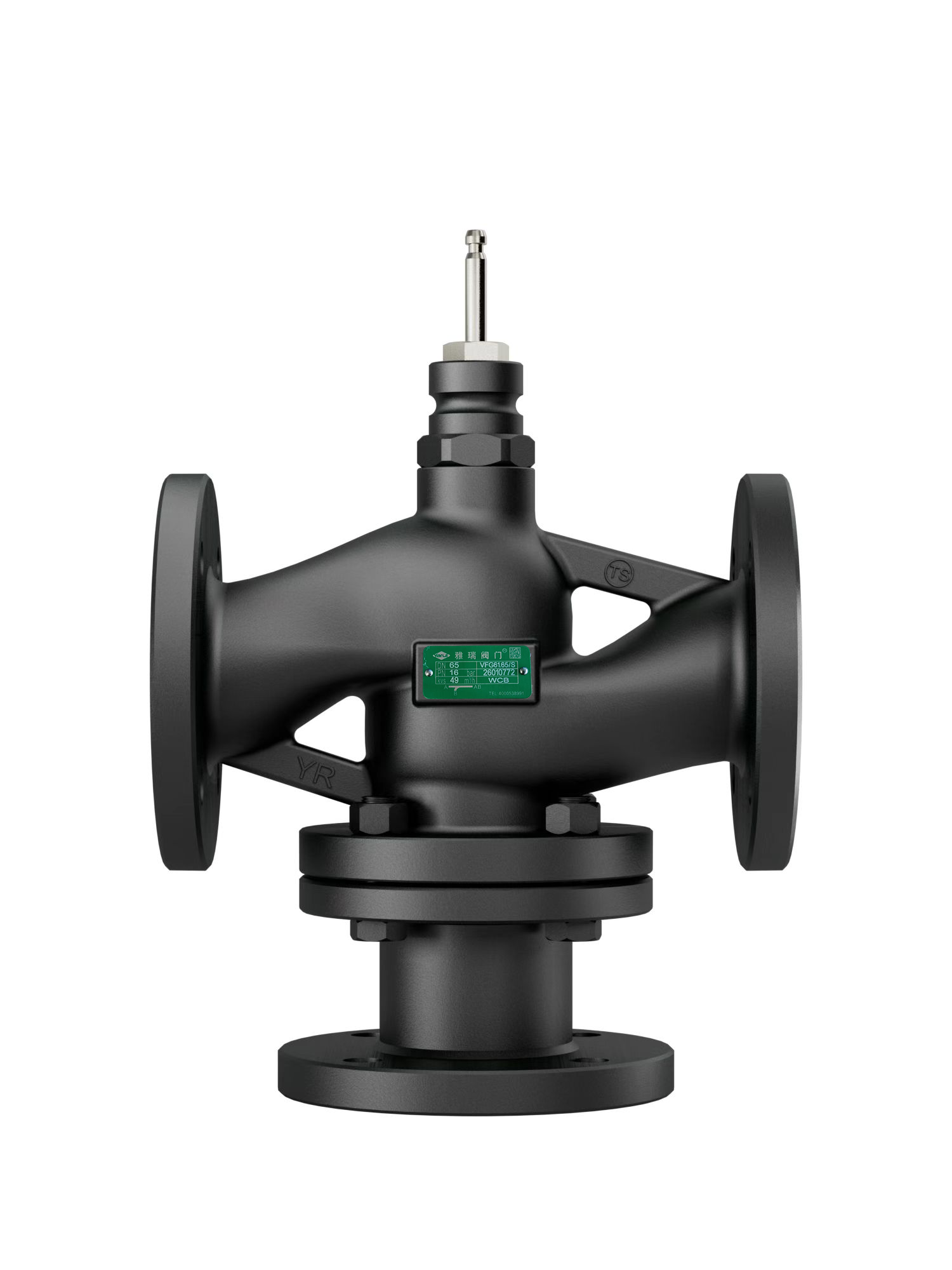 Электрический регулирующий клапан литья