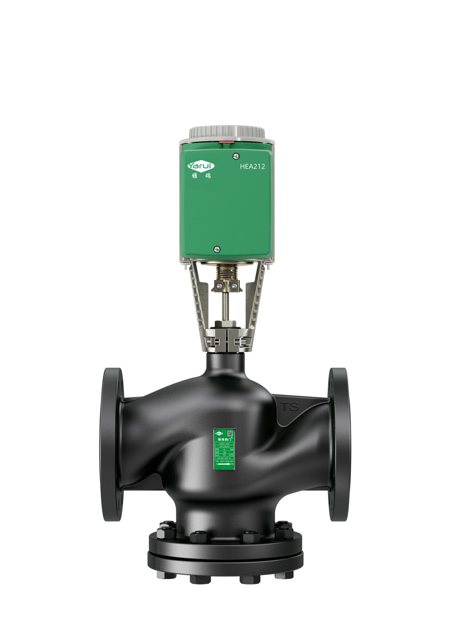 Гидравлический исполнительный клапан с электроподогревом