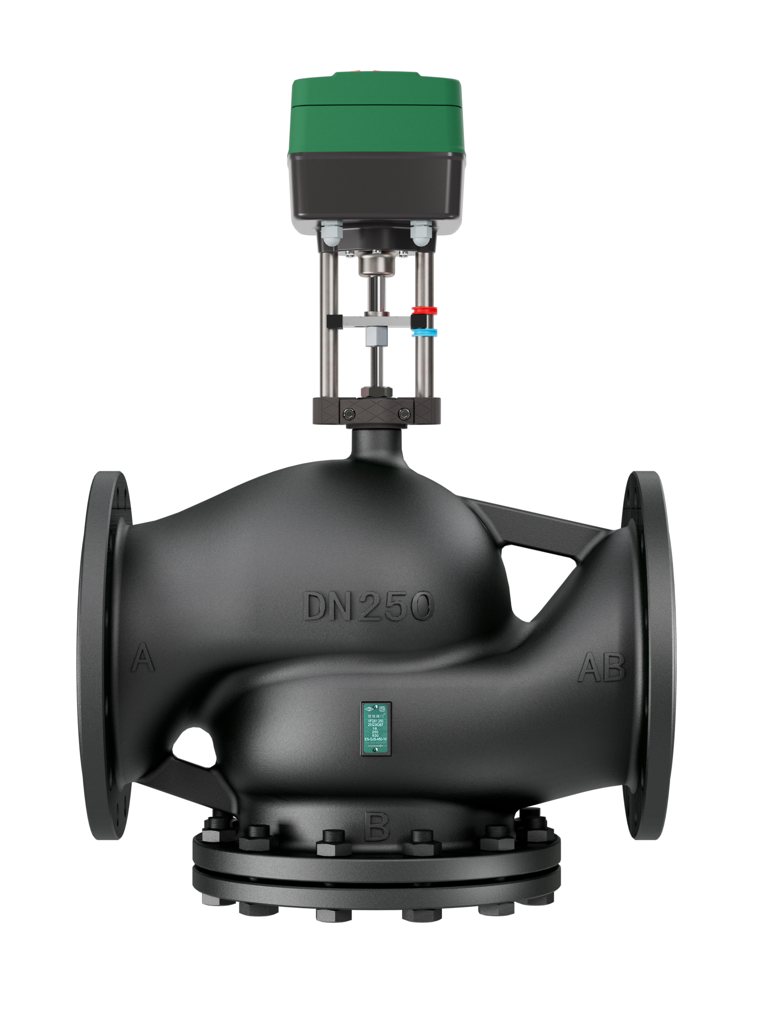 Электрический регулирующий шаровой чугунный материал яри