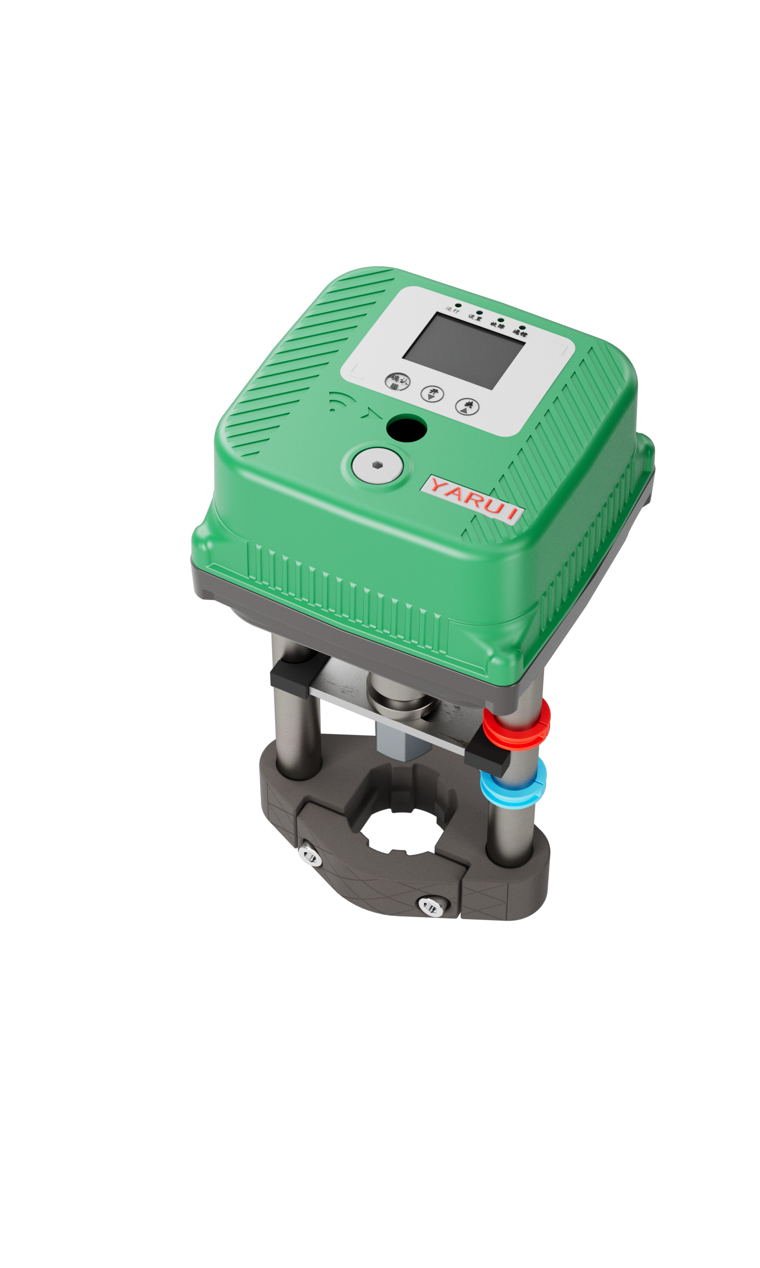 Регулирующий клапан с электрорегулирующими клапанами, регулирующий соотношение отопления и отопления по два к трем