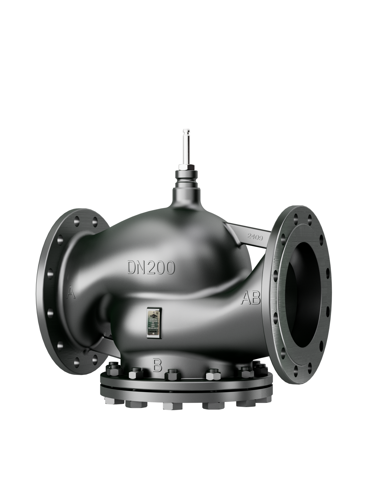 Электрорегулирующий клапан отопления и отопления чернил