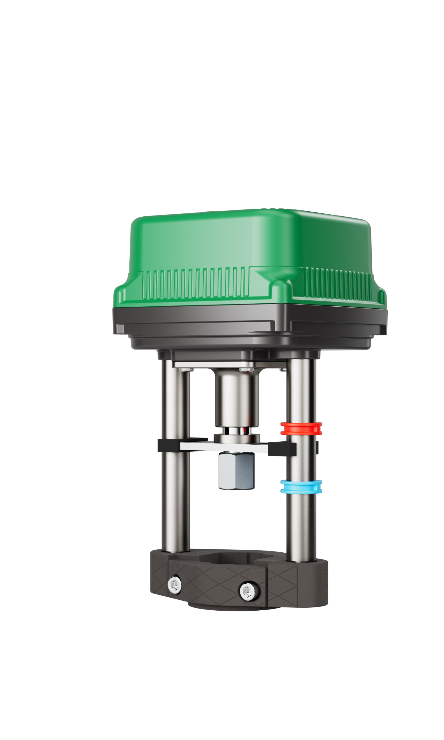 Регулирующий клапан с электрорегулирующими клапанами, регулирующий соотношение отопления и отопления по два к трем