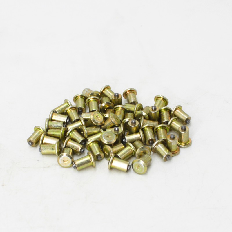 Противоскользящие противообледенительные шипы для грузовиков и мотоциклов, шипы для шин из карбида вольфрама с цинковым покрытием