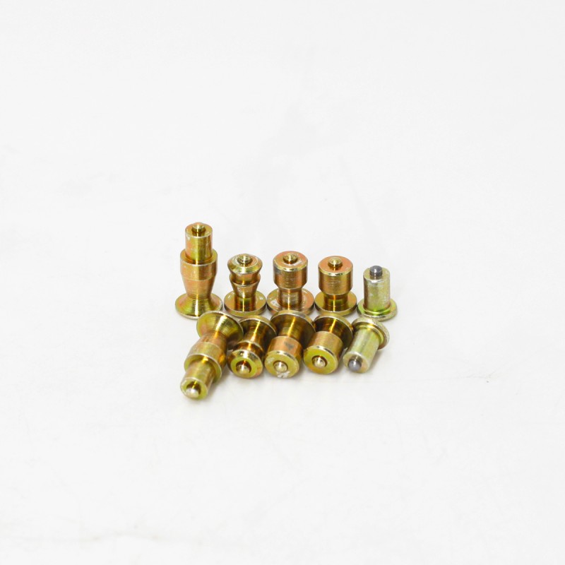 Цветные противоскользящие штифты с цинковым покрытием