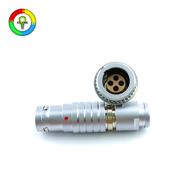 FGG Series 0b 1b 2b 3b Push-Pull круглый 4-контактный кабельный разъем