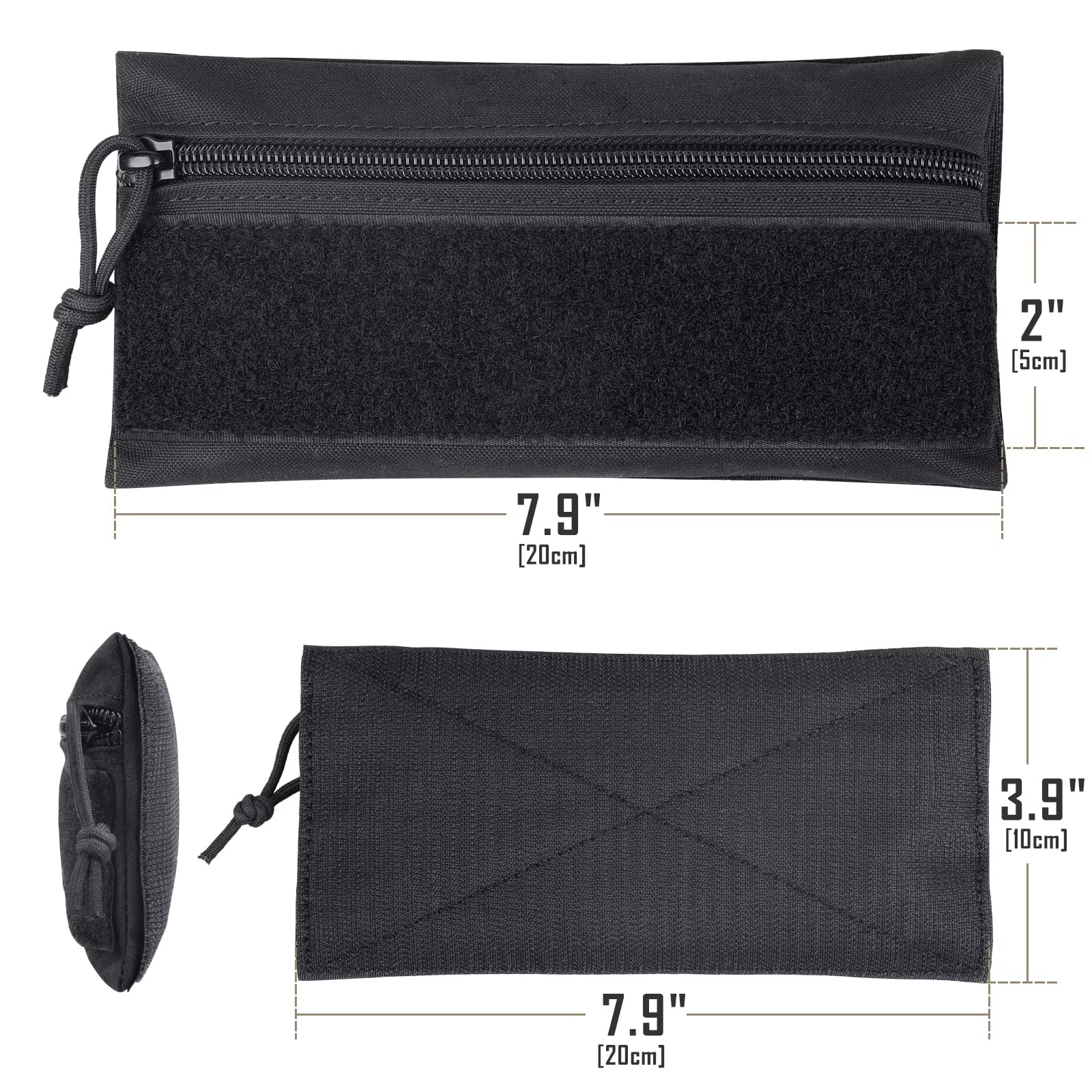 Чехол – клатч на молнии с липучкой.