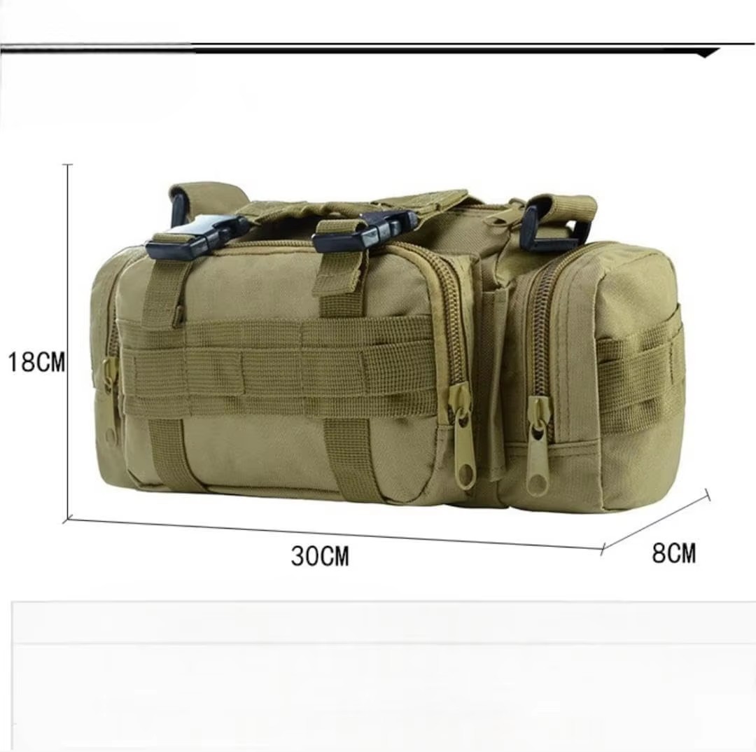 Многофункциональный тактический рюкзак-сумка MOLLE-система, множество карманов