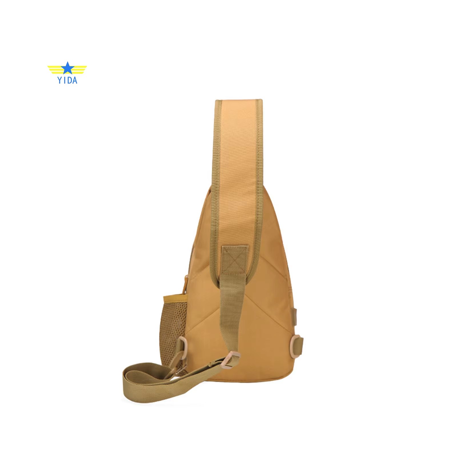 Тактический слэт-пак (рюкзак-слинг) многофункциональный для активного отдыха, спорта и города (чёрный)