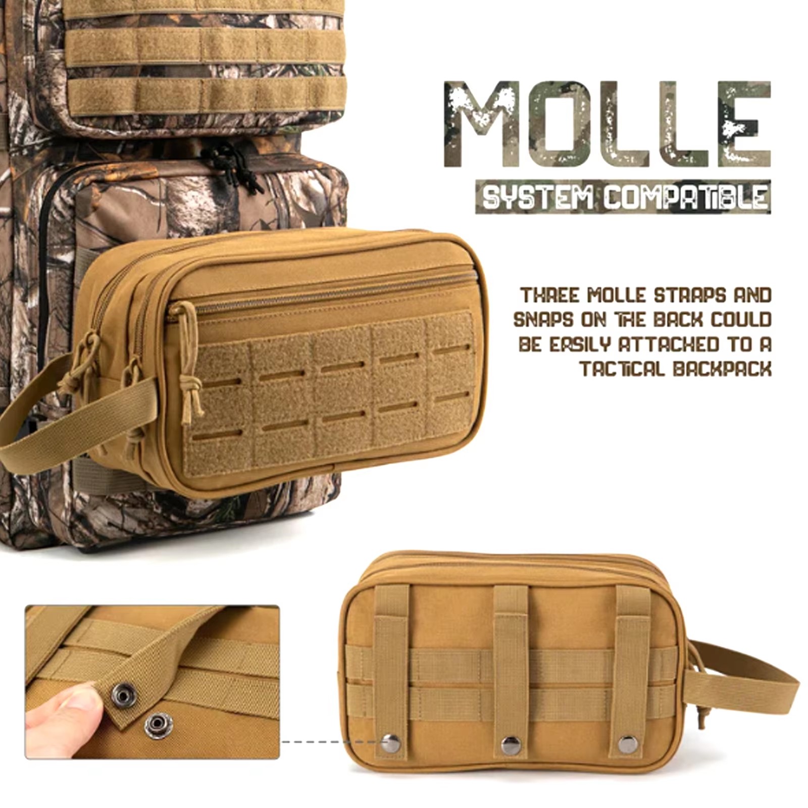 Тактическая сумка для туалетных принадлежностей