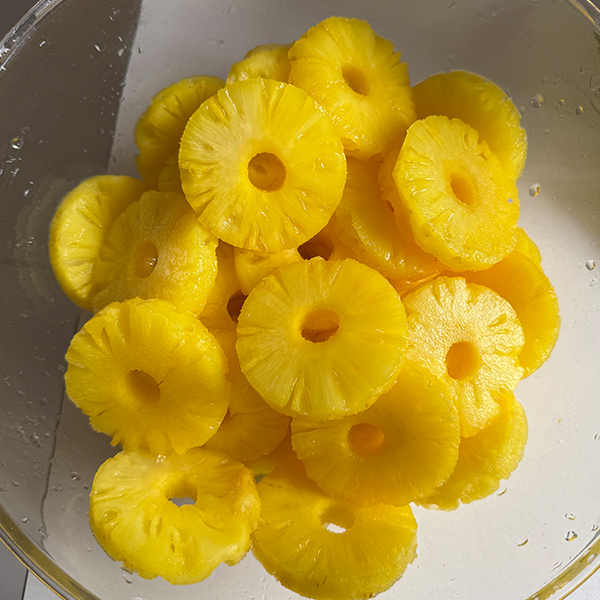 Консервированные ананасовые кольца большой емкости 3 кг