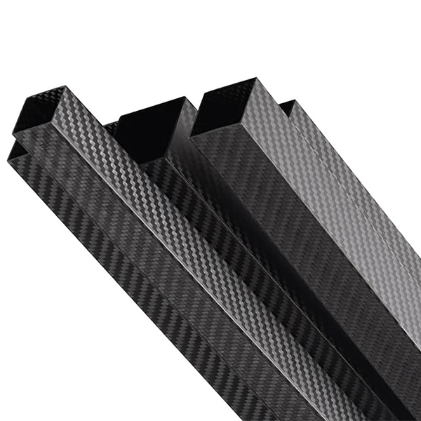 3K карбоновая квадратная трубка, матовая