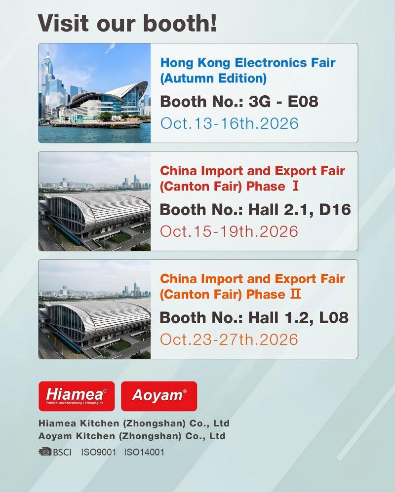 Meet Us at Hong Kong Electronics Fair & Canton Fair 22