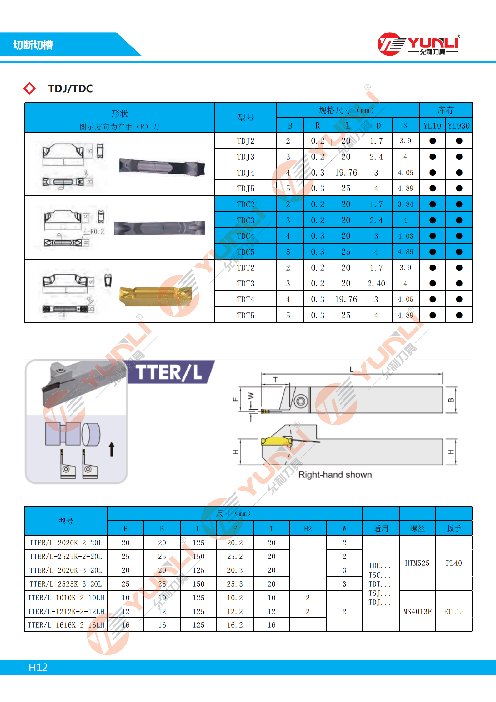 Державка TTER-2020K-2-20L