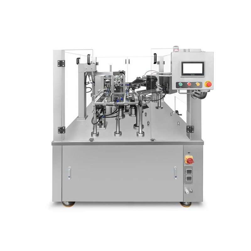 Машина для наполнения и запечатывания готовых пакетов