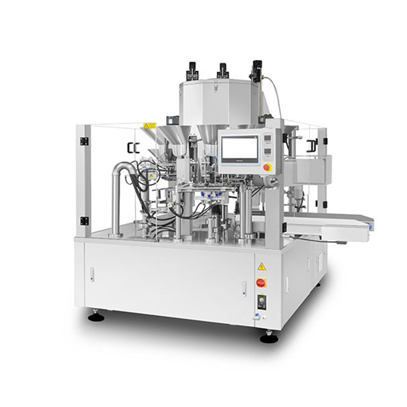 Машина для наполнения и запечатывания готовых пакетов