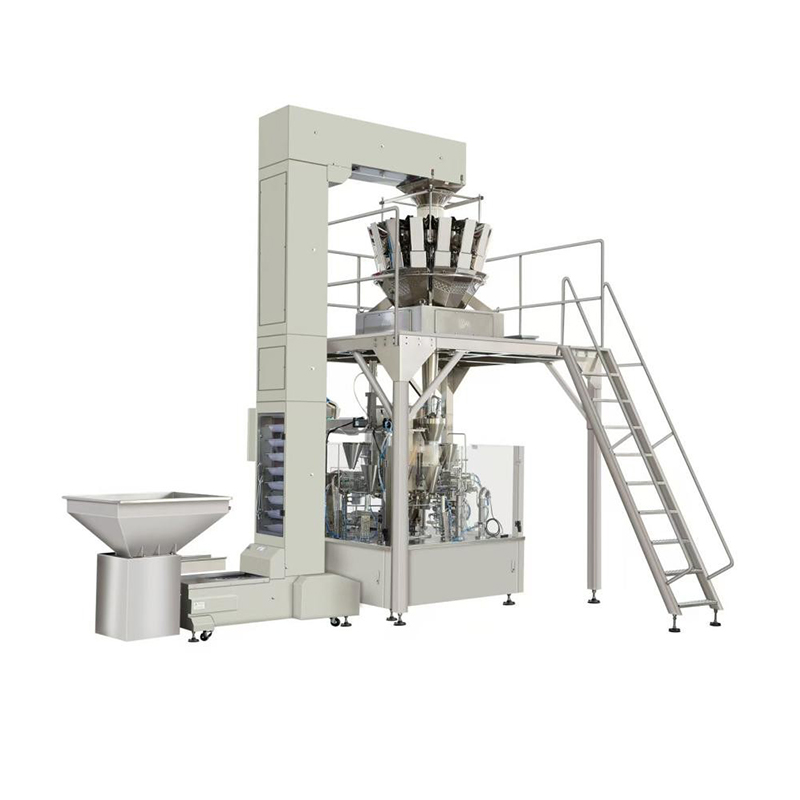 Машина для наполнения и запечатывания готовых пакетов