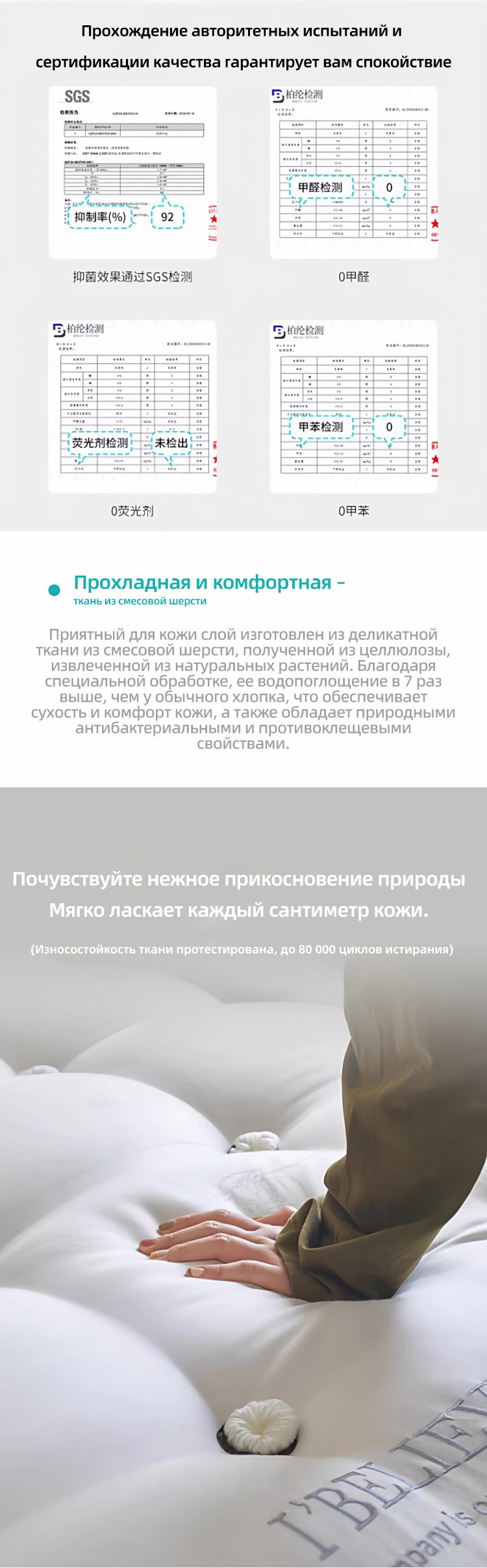 Матрас из шерсти хвоща, процесс изготовления без использования клея, независимая двухслойная пружина в пакетиках, натуральная пряжка ручной работы на заказ