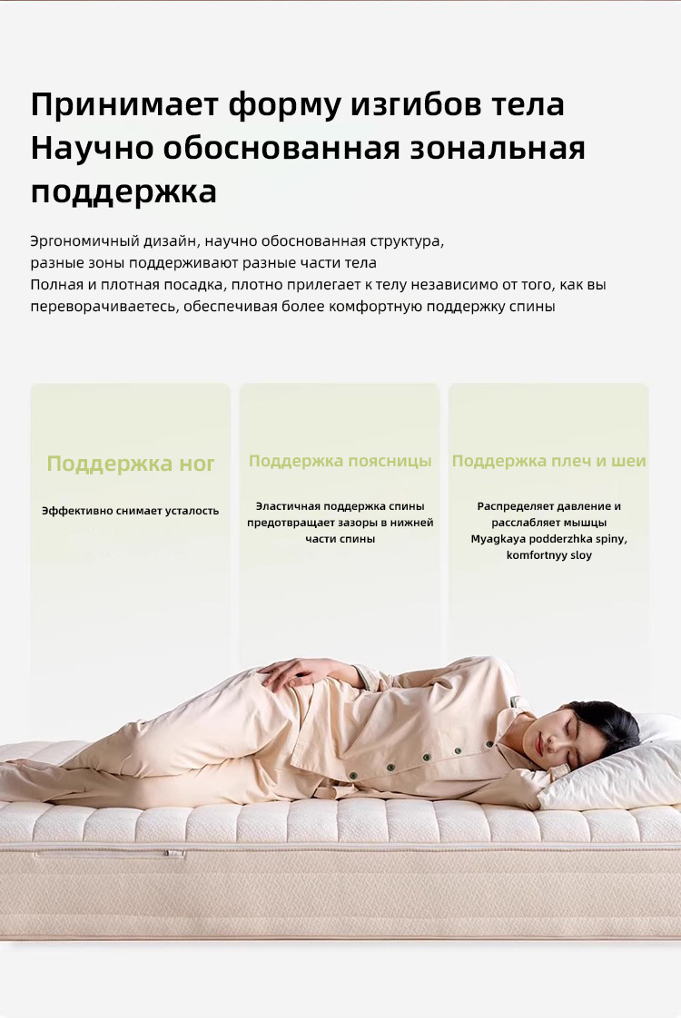 Матрас ручной работы Lorain — сертифицированный как не требующий клея, латекс, натуральный джут, пружинный, матрас Simmons, жесткий матрас, толстый матрас