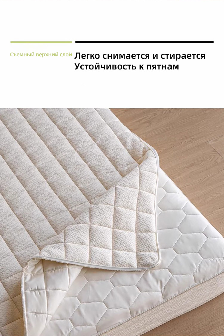 Матрас ручной работы Lorain — сертифицированный как не требующий клея, латекс, натуральный джут, пружинный, матрас Simmons, жесткий матрас, толстый матрас