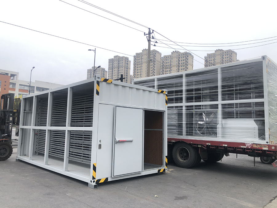 20-футовый контейнер для горных работ Chuanglida с технологией воздушного обогрева Core (1)