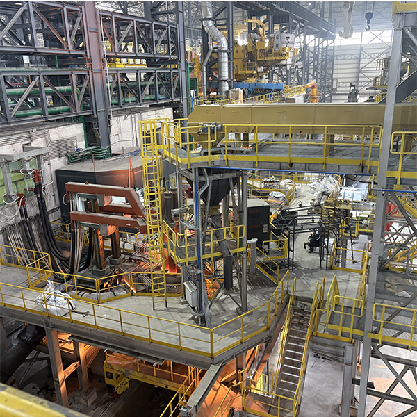 CHNZBTECH и TENOVA объединили усилия для успешного ввода в эксплуатацию печи CONSTEEL 60t EAF для турецкого клиента