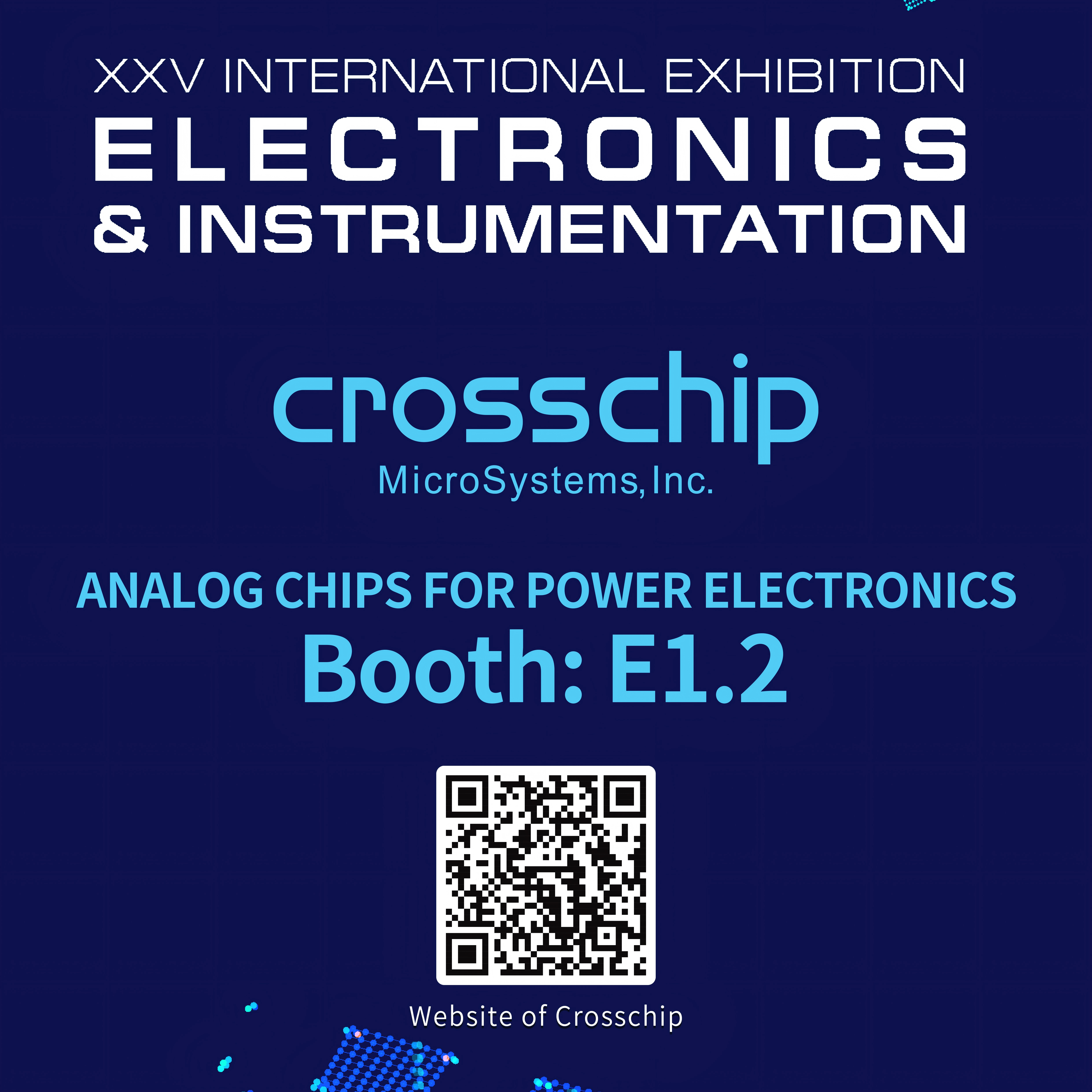 Компания Xinjin Electronics приглашает вас принять участие в Российской выставке электронных компонентов и приборов 2025 года