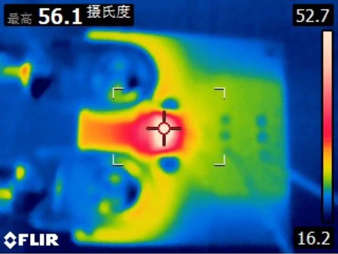 封装体热成像图（50A）