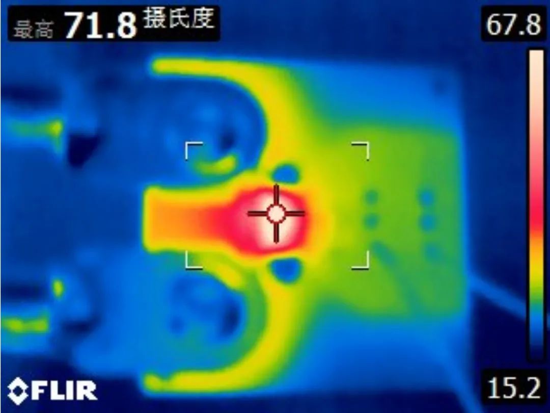 封装体热成像图（60A）