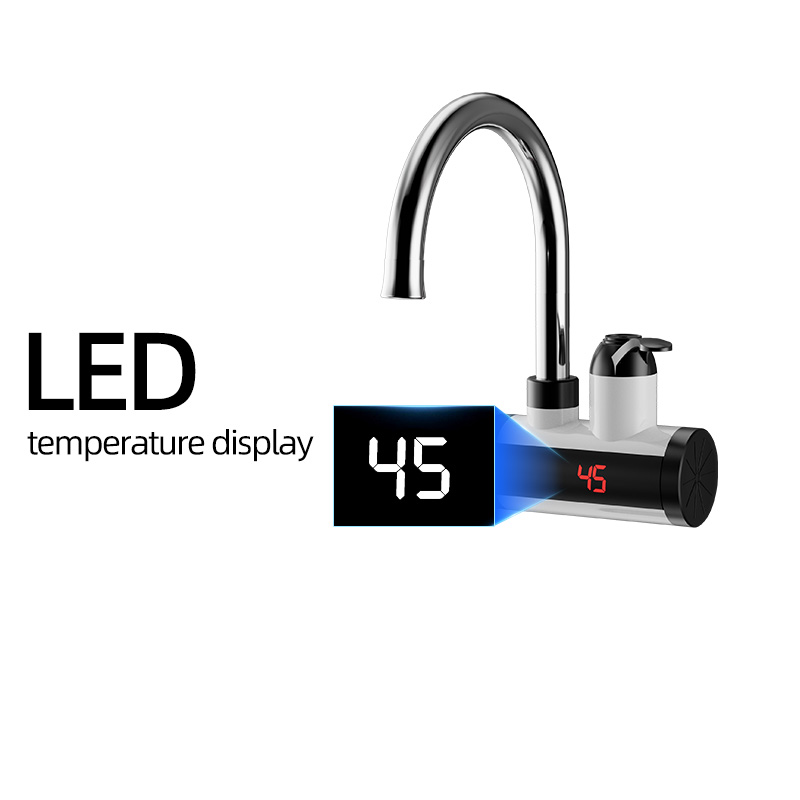 Ударопрочный и устойчивый к падениям! Электрический смеситель для ванной комнаты из АБС-пластика для всей семьи