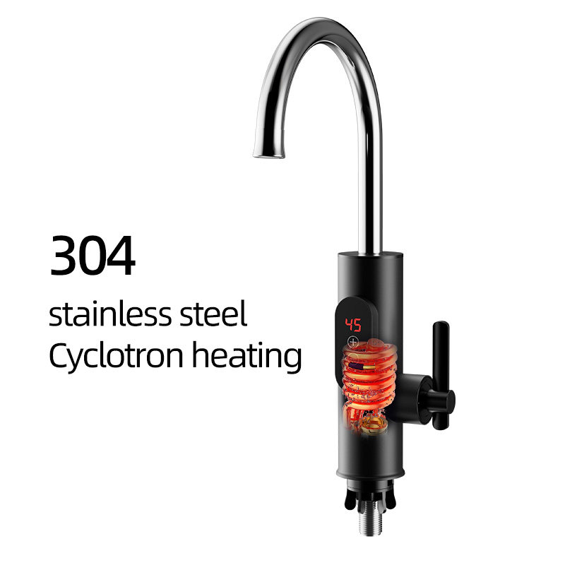 Этот электрический водонагреватель из АБС-пластика специально разработан для раковин в ванных комнатах без центрального отопления.