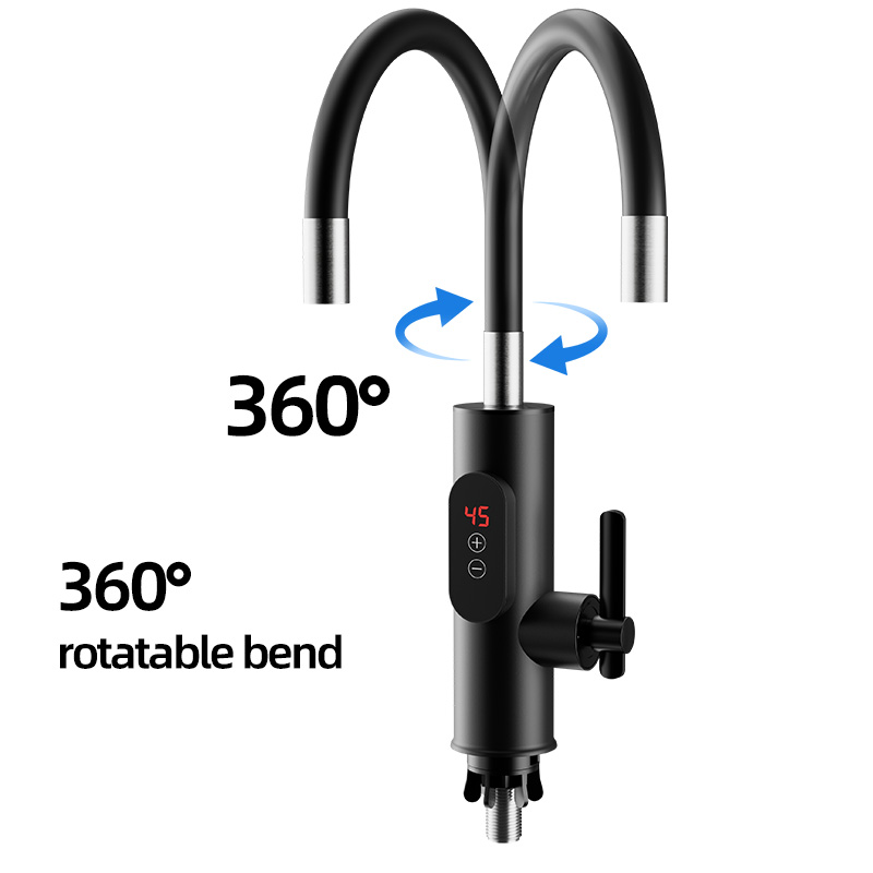 3300 Вт с быстрым нагревом, кухонный кран мгновенного нагрева, бытовой кран для ванной комнаты с быстрым нагревом горячей воды, двухцелевой кран из АБС-пластика для горячей и холодной воды.