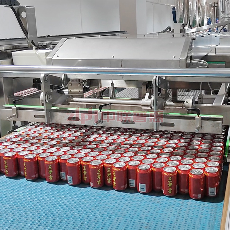 Автоматическая линия по производству консервированных напитков 720 банок/минуту
